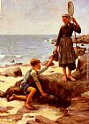 Jules Bastien-Lepage Les Enfants Pecheurs painting